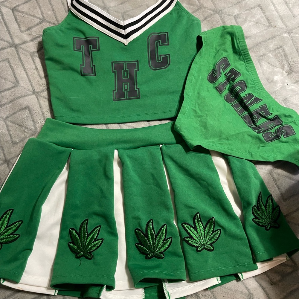 Women’s THC cheer outfit costume